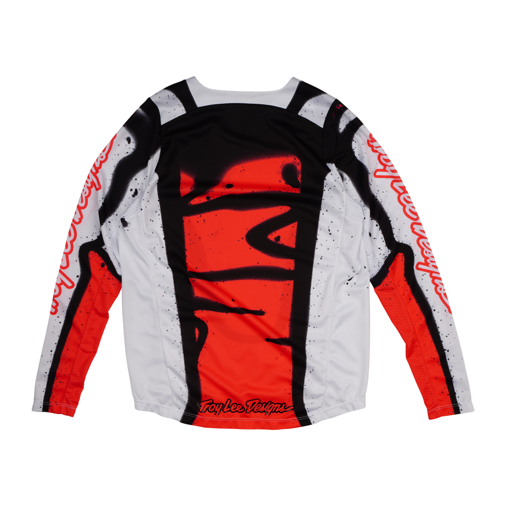 YOUTH GP PRO JERSEY MEMBRANE WHITE / INFRA RED