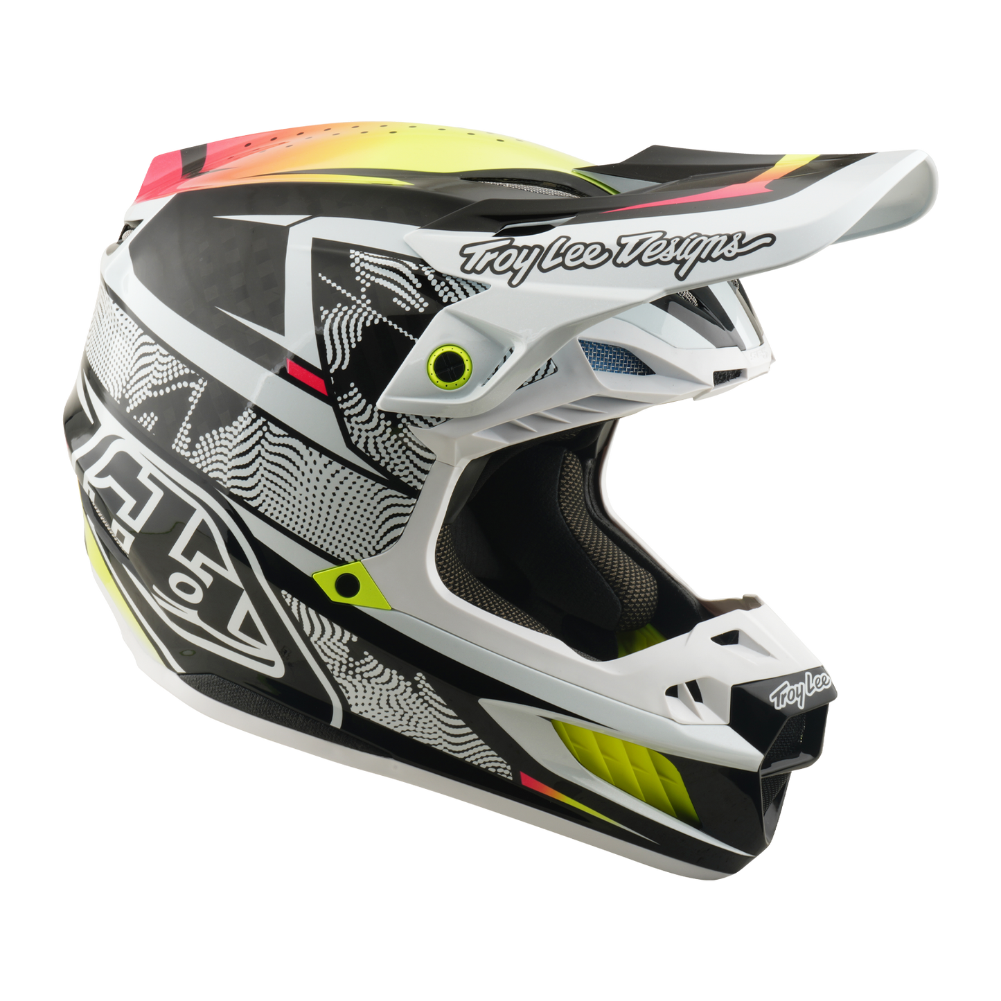 SE5 ECE CARBON HELMET LINED UP WHITE