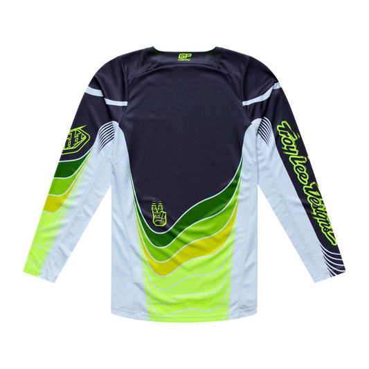 GP PRO JERSEY STAGGER GUNMETAL / NEO YELLOW