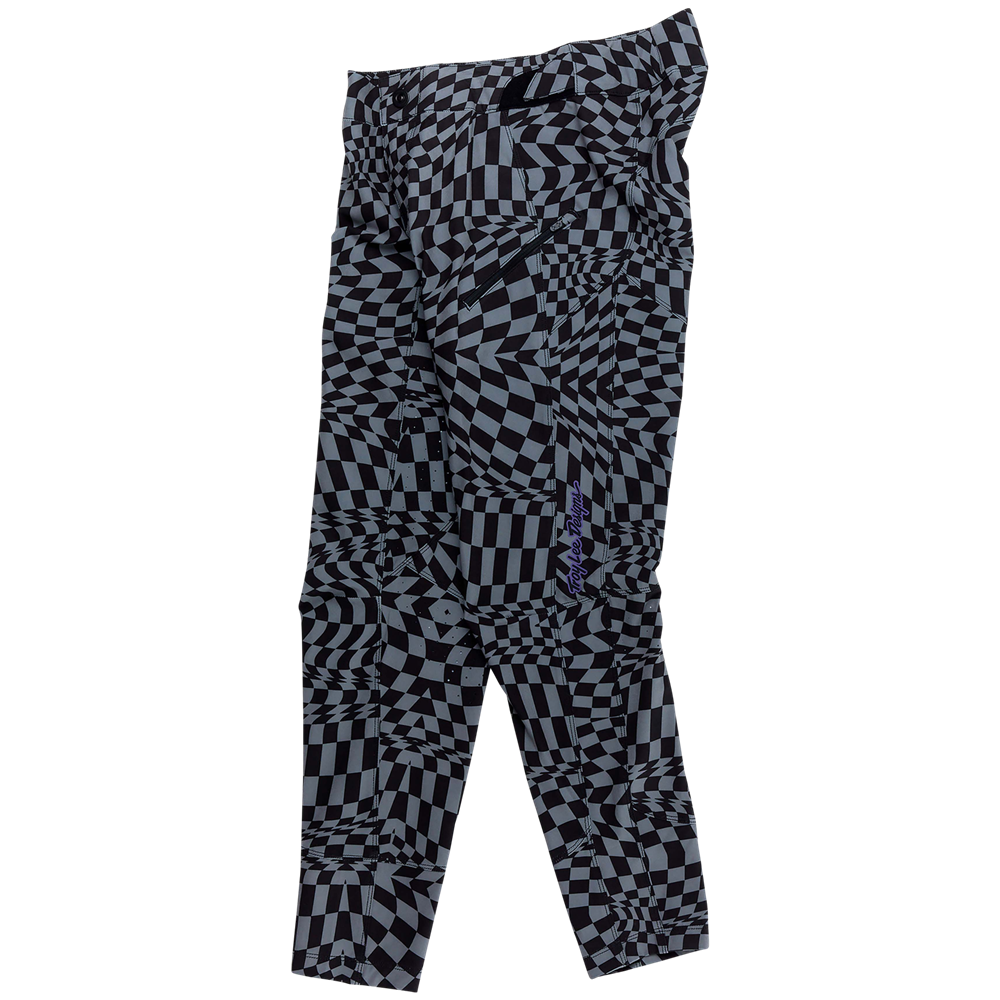 WOMENS LILIUM PANT TWISTED CHECKERS BLACK