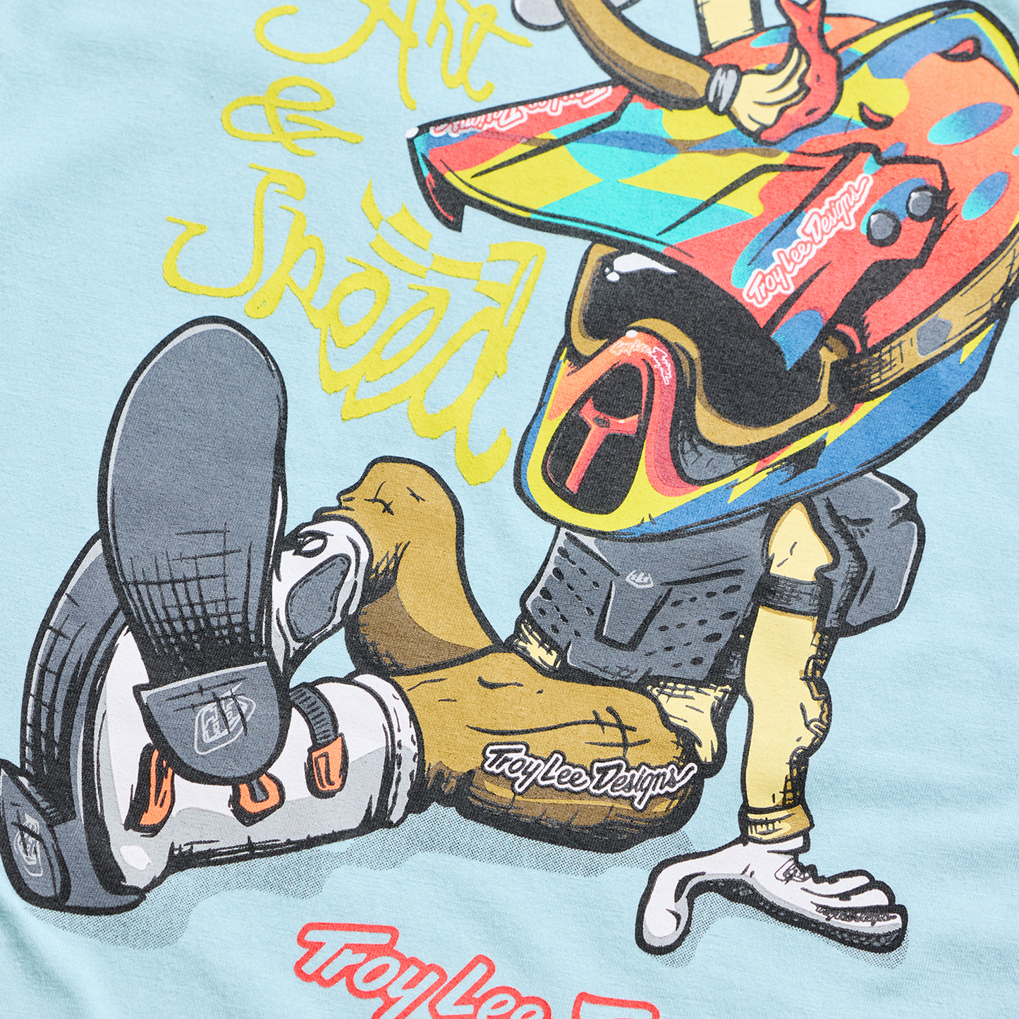 HERITAGE YOUTH SHORT SLEEVE TEE DAWN BLUE