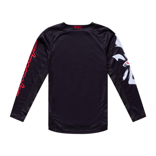 YOUTH GP PRO JERSEY CYCLOPS BLACK / NEO RED