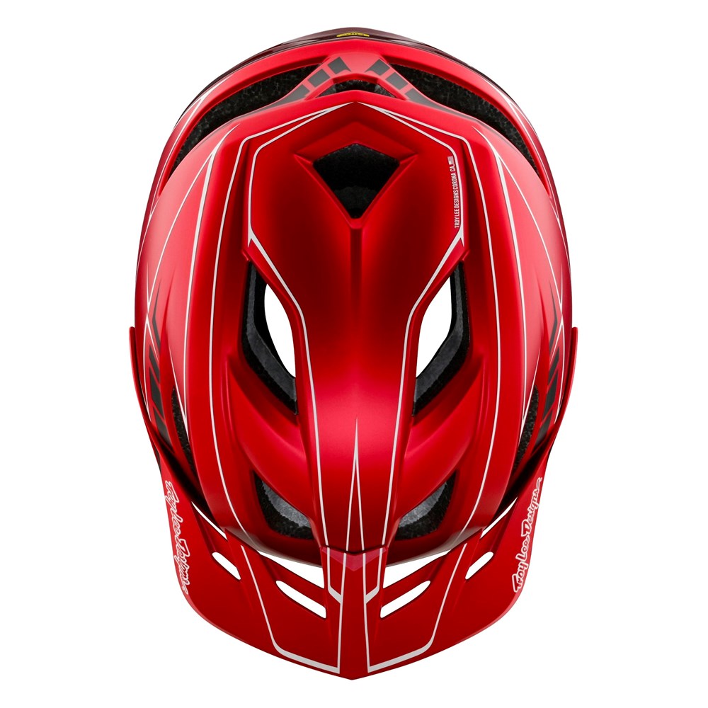 FLOWLINE SE AS HELMET PINSTRIPE RED