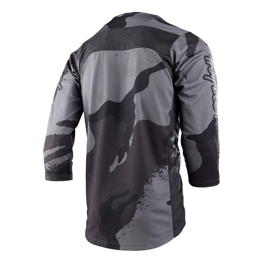 RUCKUS 3/4 JERSEY CAMBER CAMO BLACK HEATHER