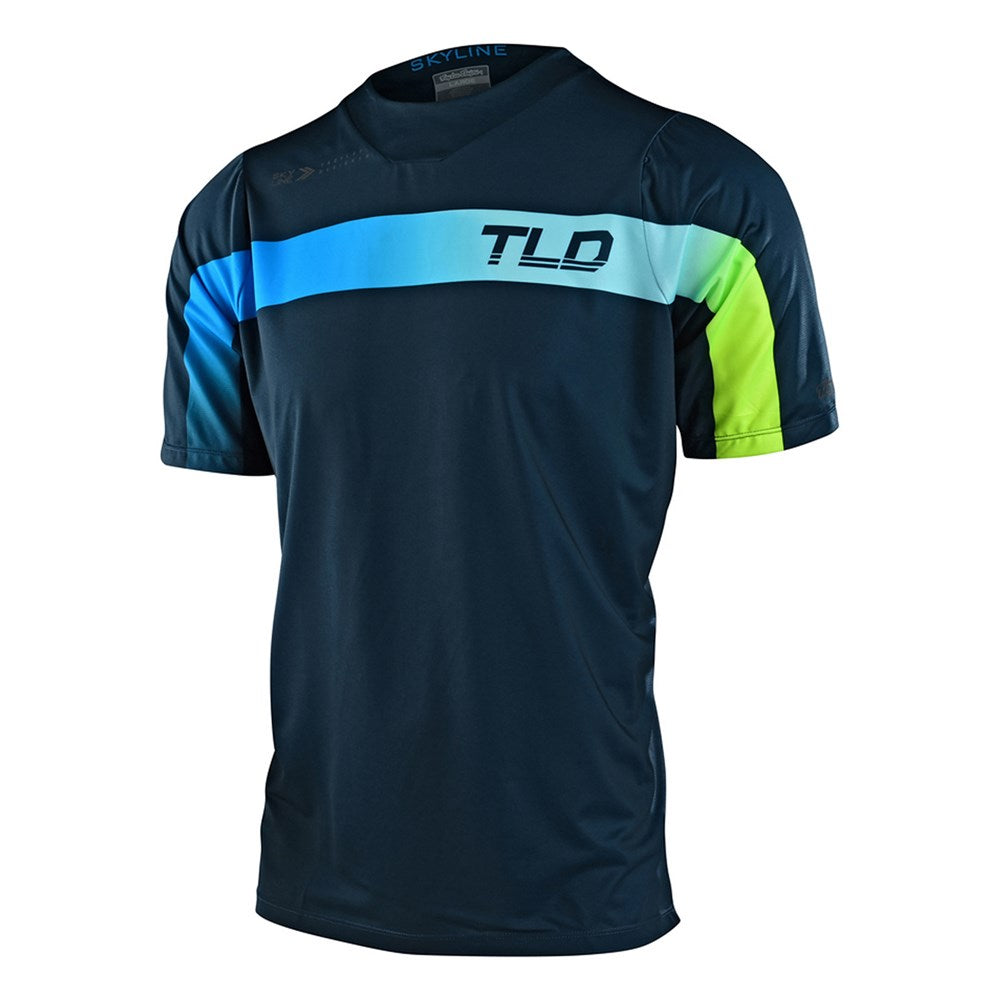 SKYLINE SS JERSEY JET FUEL SLATE BLUE
