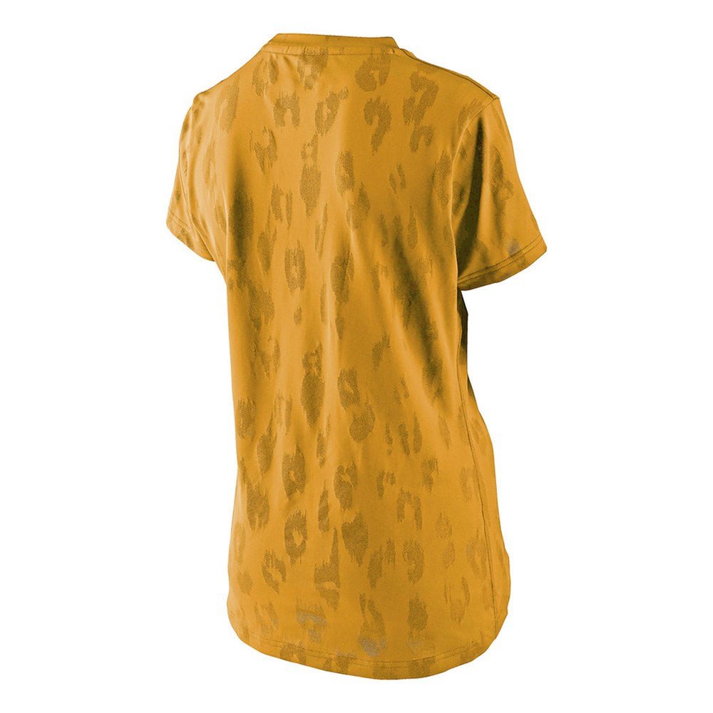 WOMENS LILIUM SS JERSEY JACQUARD HONEY