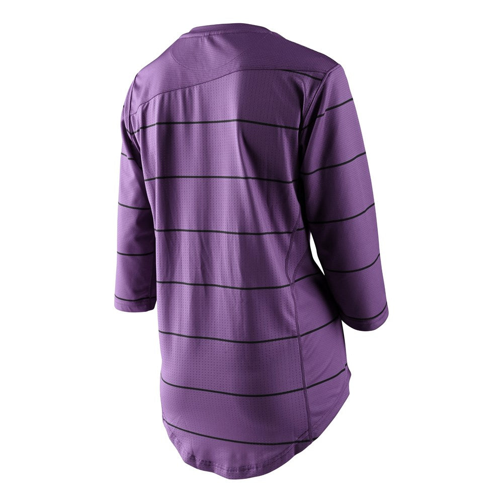 WOMENS MISCHIEF JERSEY PINSTRIPE ORCHID