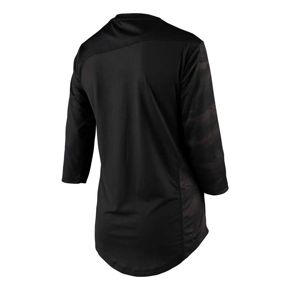 WOMENS MISCHIEF JERSEY BRUSHED CAMO ARMY