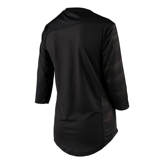 WOMENS MISCHIEF JERSEY BRUSHED CAMO ARMY