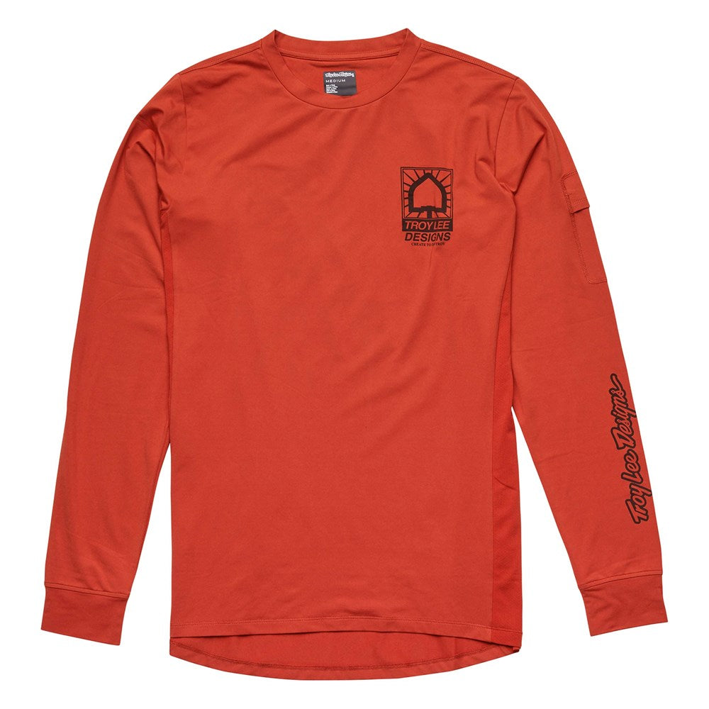 RUCKUS LS RIDE TEE CREATE TO DESTROY BRICK