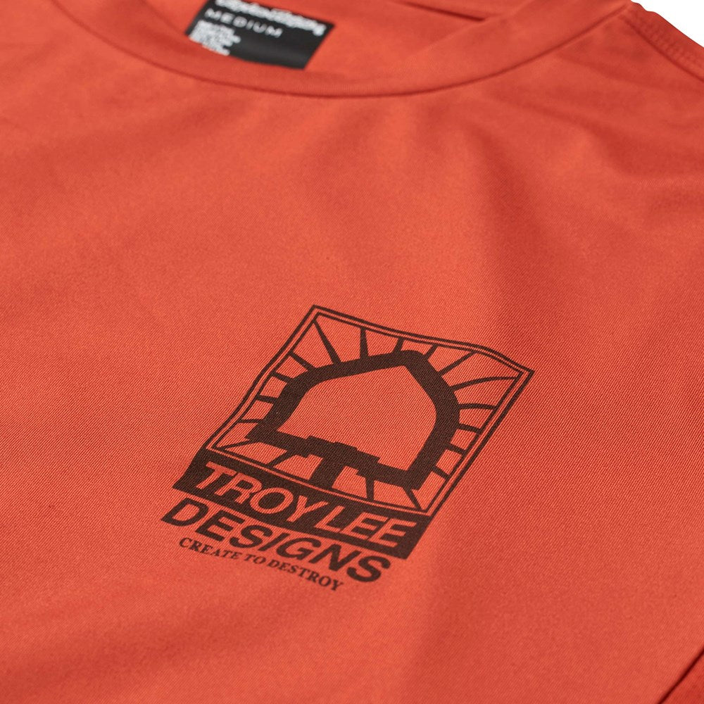 RUCKUS LS RIDE TEE CREATE TO DESTROY BRICK