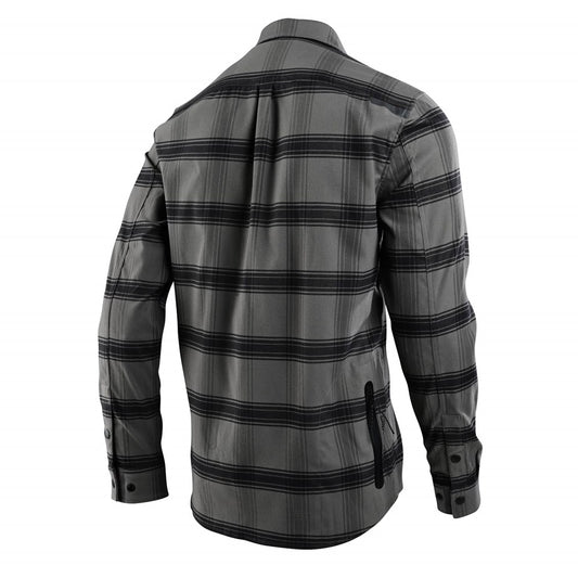 GRIND FLANNEL STRIPE CARBON