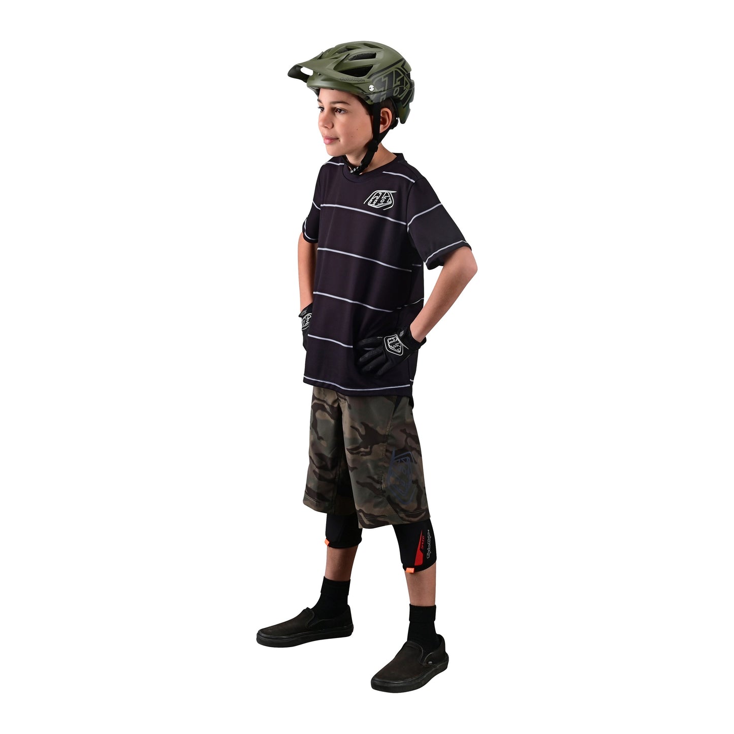 FLOWLINE SS JERSEY REVERT BLACK | YOUTH