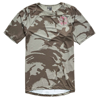 SKYLINE SS JERSEY SHADOW CAMO OLIVE