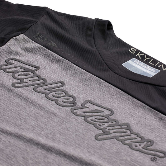 SKYLINE LS JERSEY SIGNATURE HEATHER GRAY / BLACK