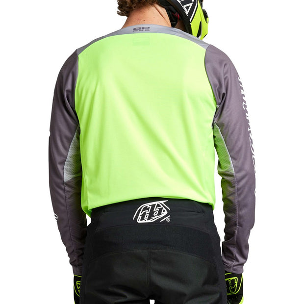 GP PRO JERSEY BOLTZ SILVER / GLO GREEN