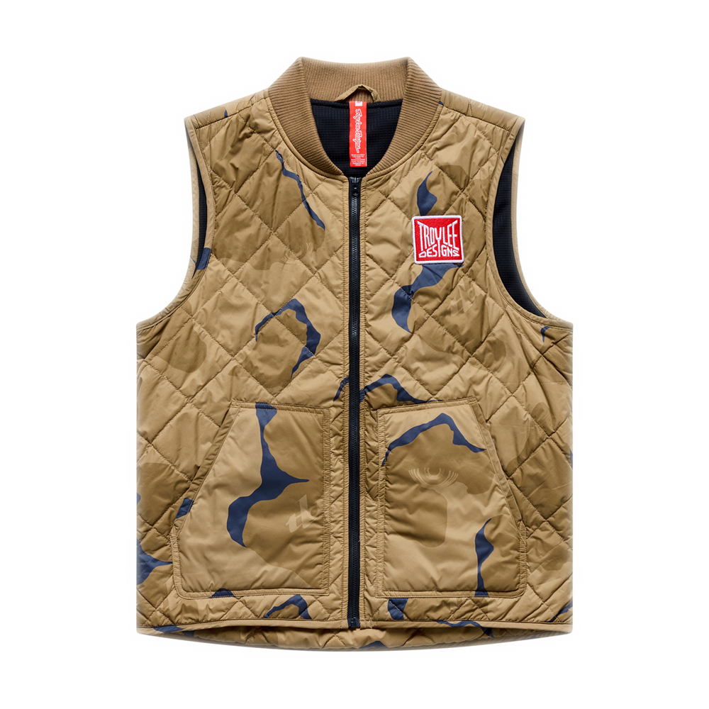 RUCKUS RIDE VEST FLOW CAMO SIENNA