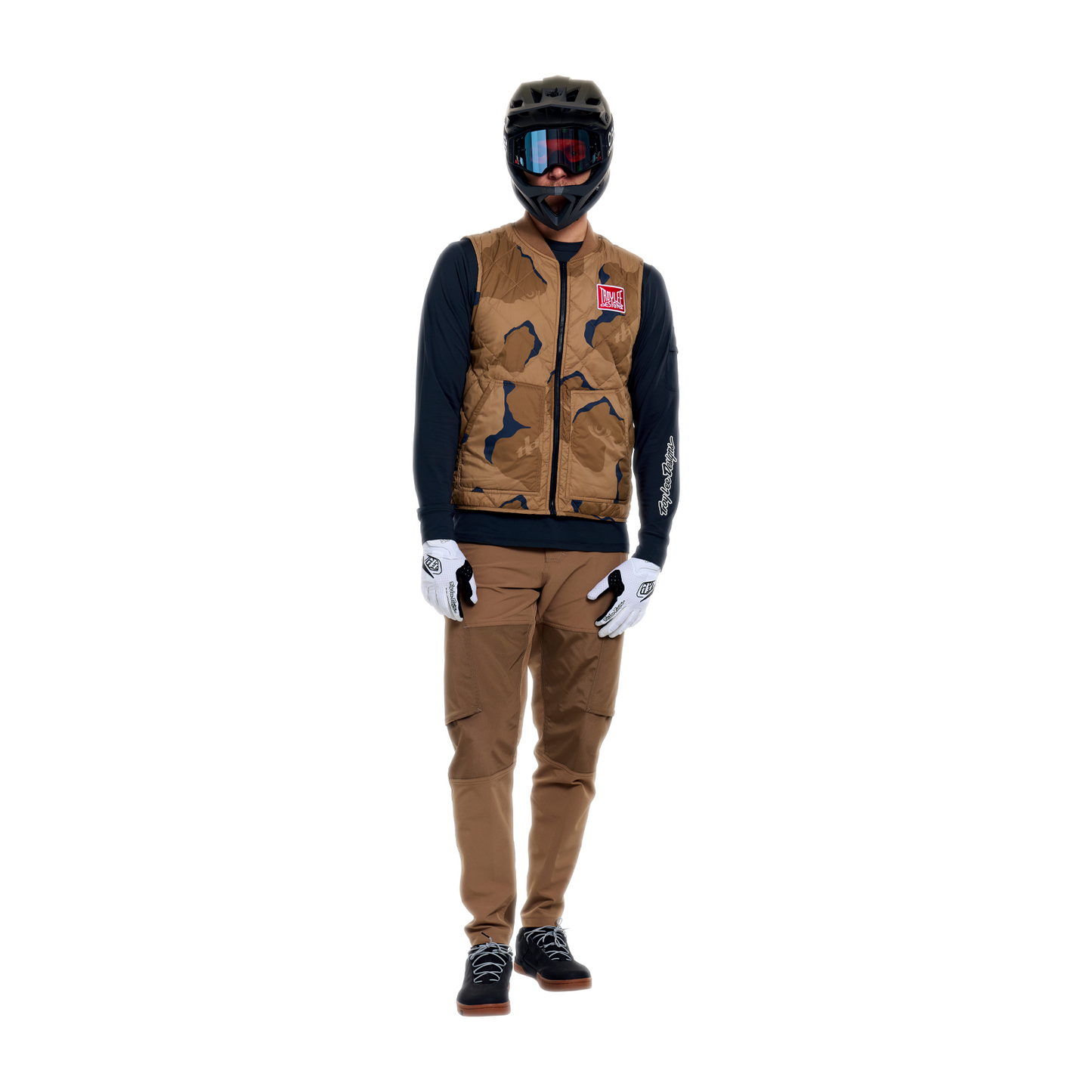 RUCKUS RIDE VEST FLOW CAMO SIENNA