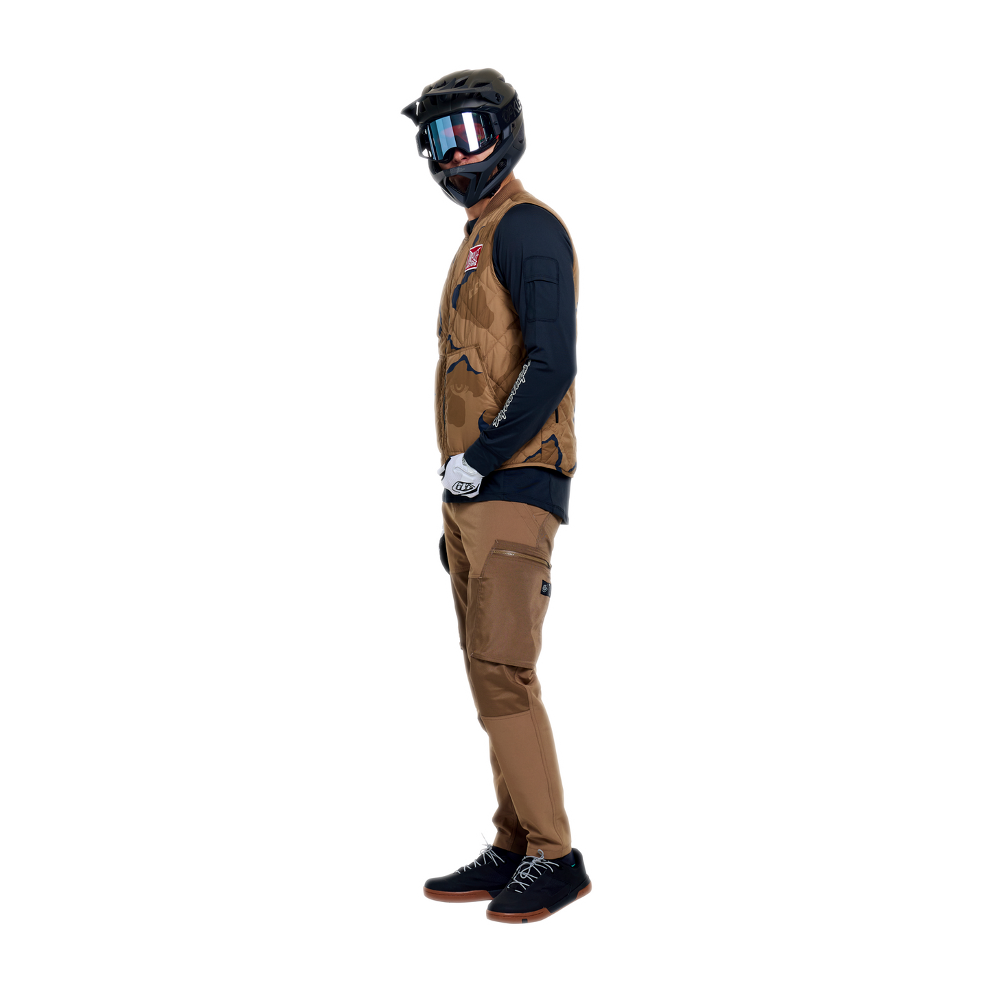 RUCKUS RIDE VEST FLOW CAMO SIENNA