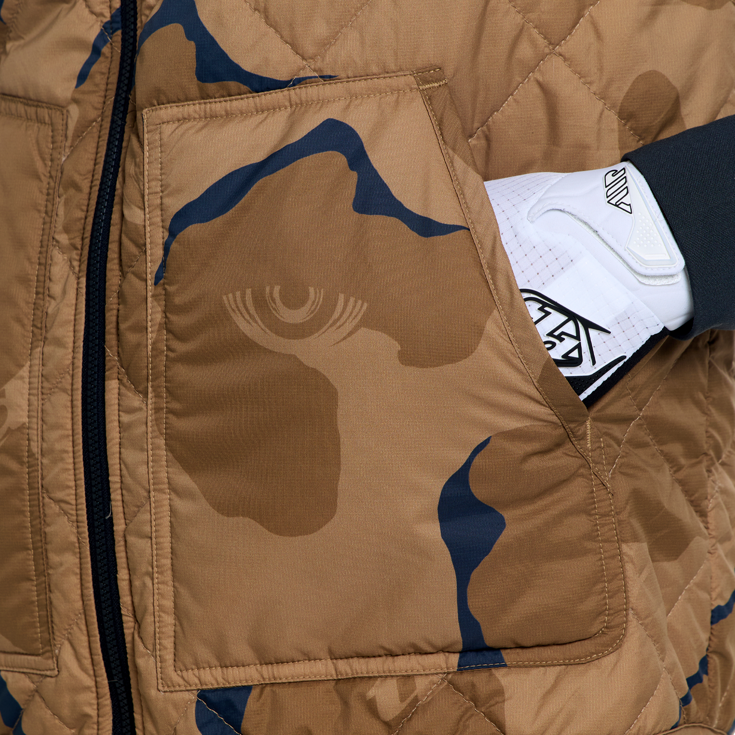 RUCKUS RIDE VEST FLOW CAMO SIENNA