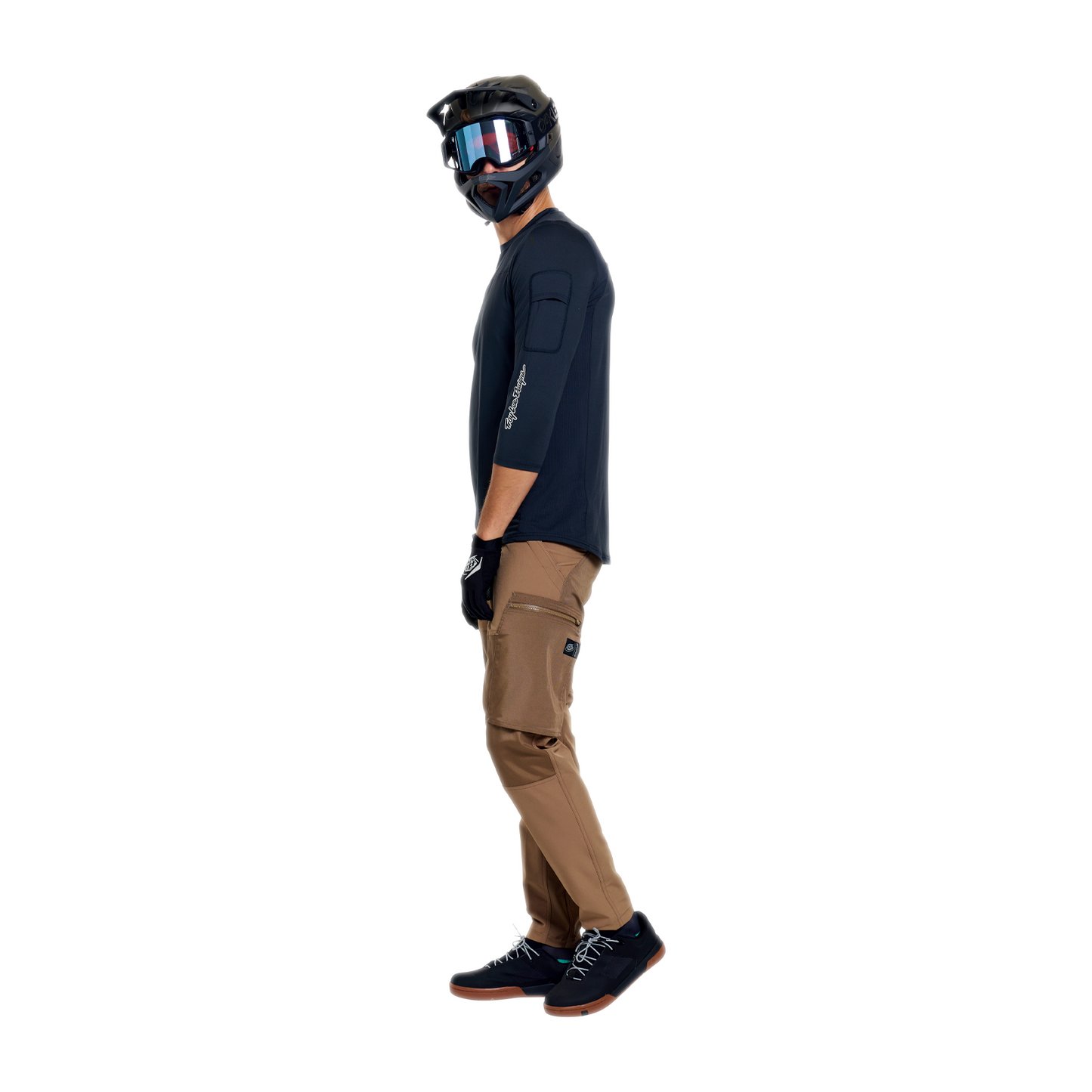 RUCKUS RIDE 3/4 TEE MONO CARBON