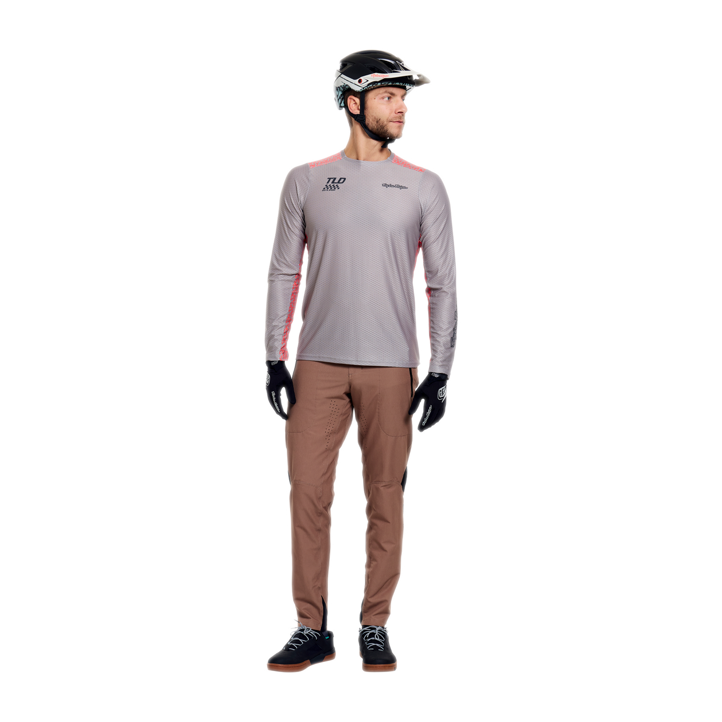 SKYLINE PRO AIR LONG SLEEVE JERSEY RIDGELINE STONE