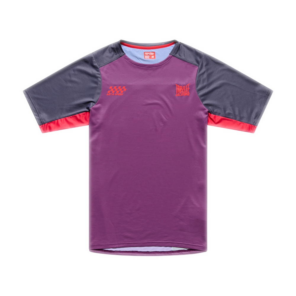 SKYLINE PRO SHORT SLEEVE JERSEY FANGS SANGRIA