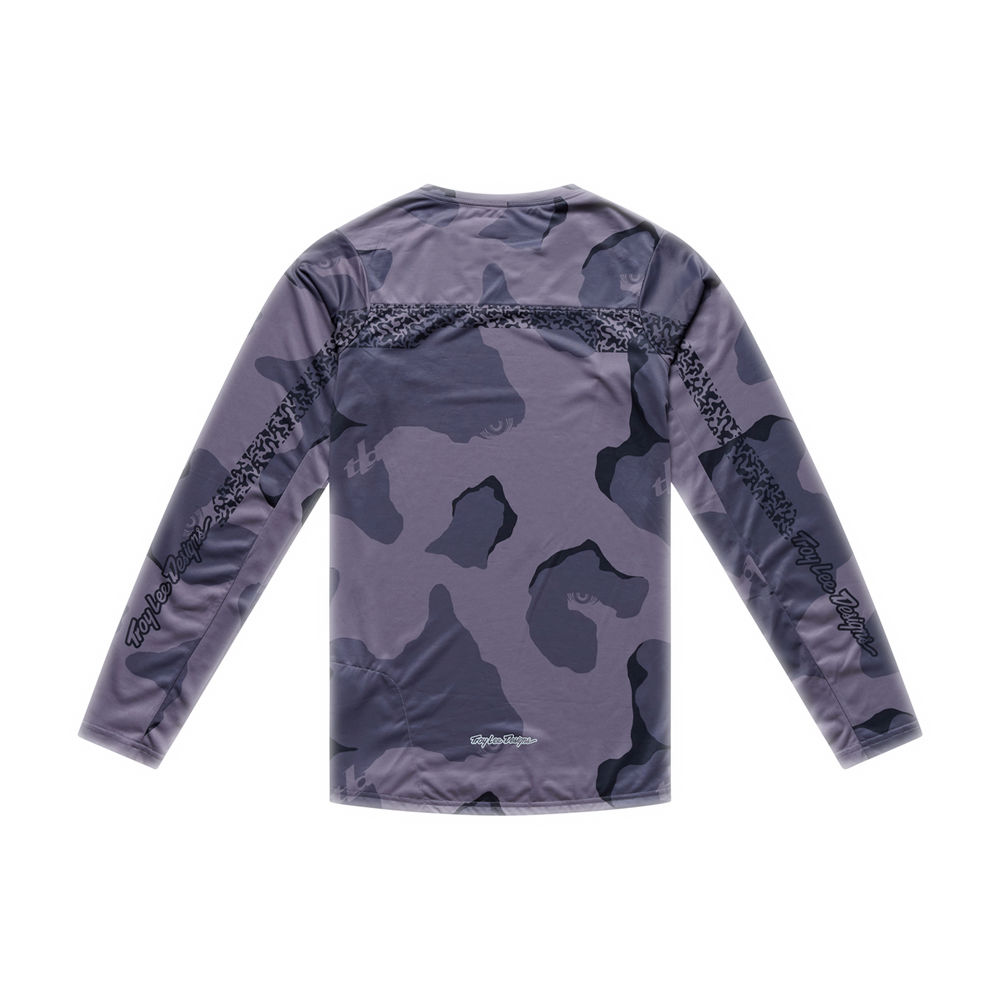 SKYLINE PRO LONG SLEEVE JERSEY FLOW CAMO CARBON