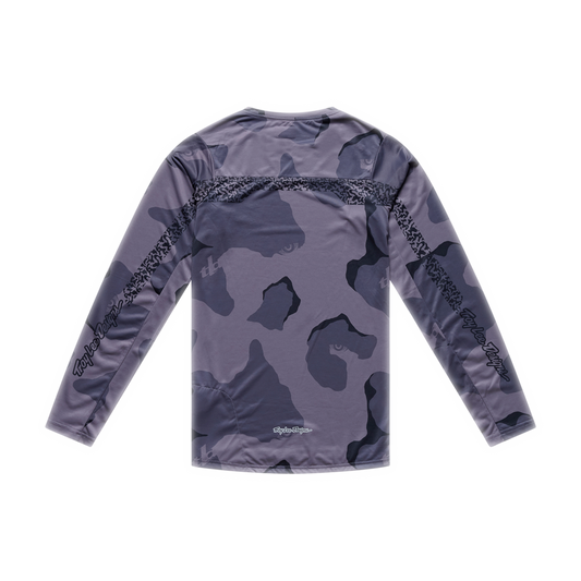 SKYLINE PRO LONG SLEEVE JERSEY FLOW CAMO CARBON