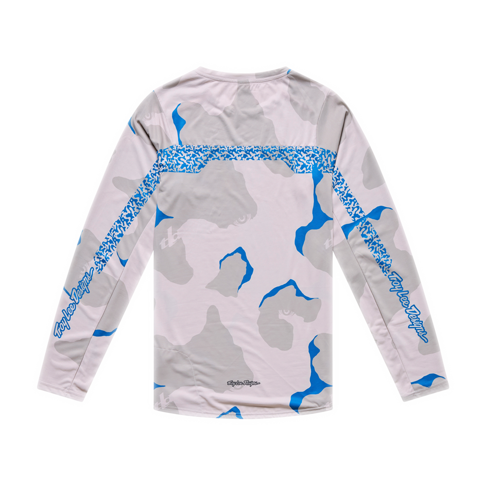 SKYLINE PRO LONG SLEEVE JERSEY FLOW CAMO PUMICE
