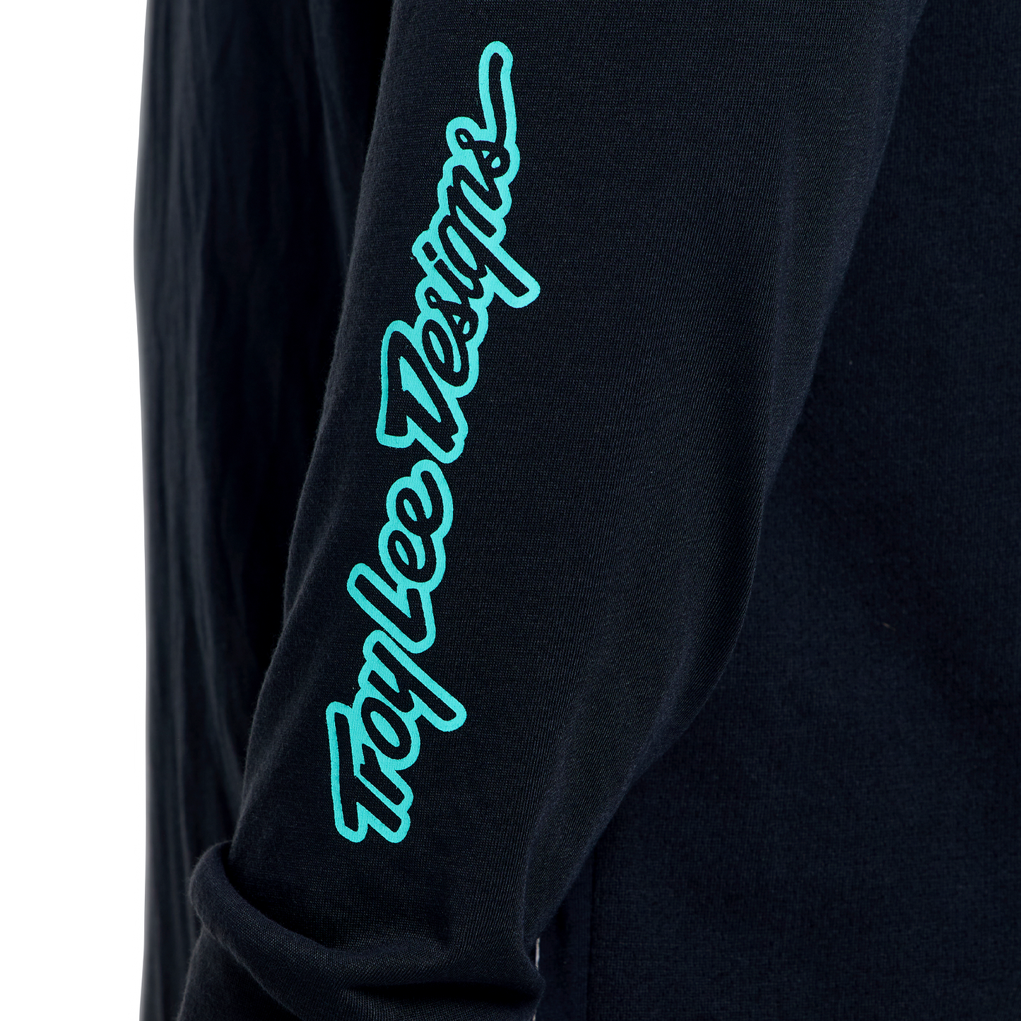 SKYLINE RIDE LONG SLEEVE TEE SIGNATURE BLACK / REAL TEAL