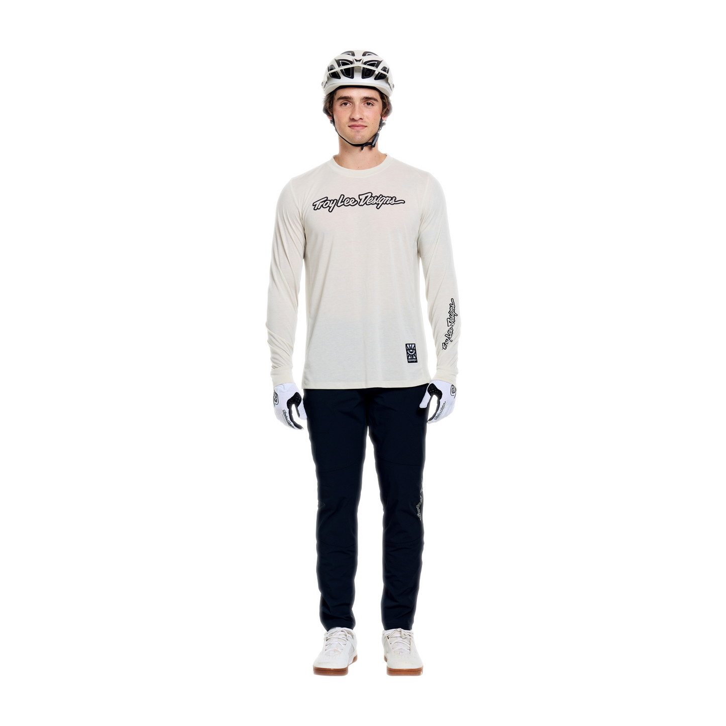SKYLINE RIDE LONG SLEEVE TEE SIGNATURE PUMICE