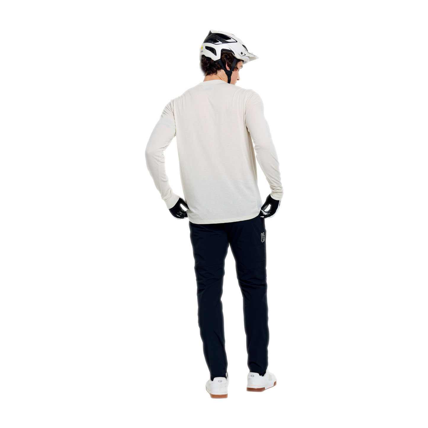 SKYLINE RIDE LONG SLEEVE TEE SIGNATURE PUMICE