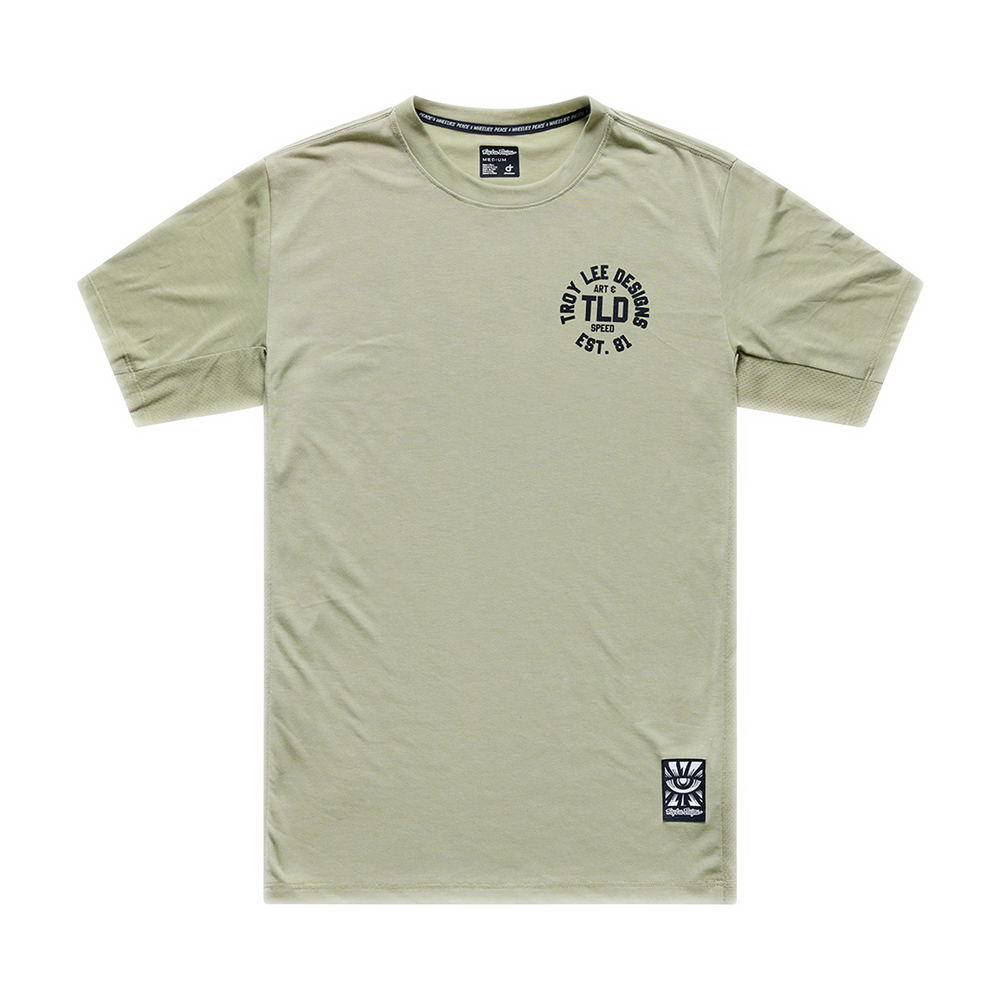SKYLINE RIDE SHORT SLEEVE TEE STAMPS SAGE