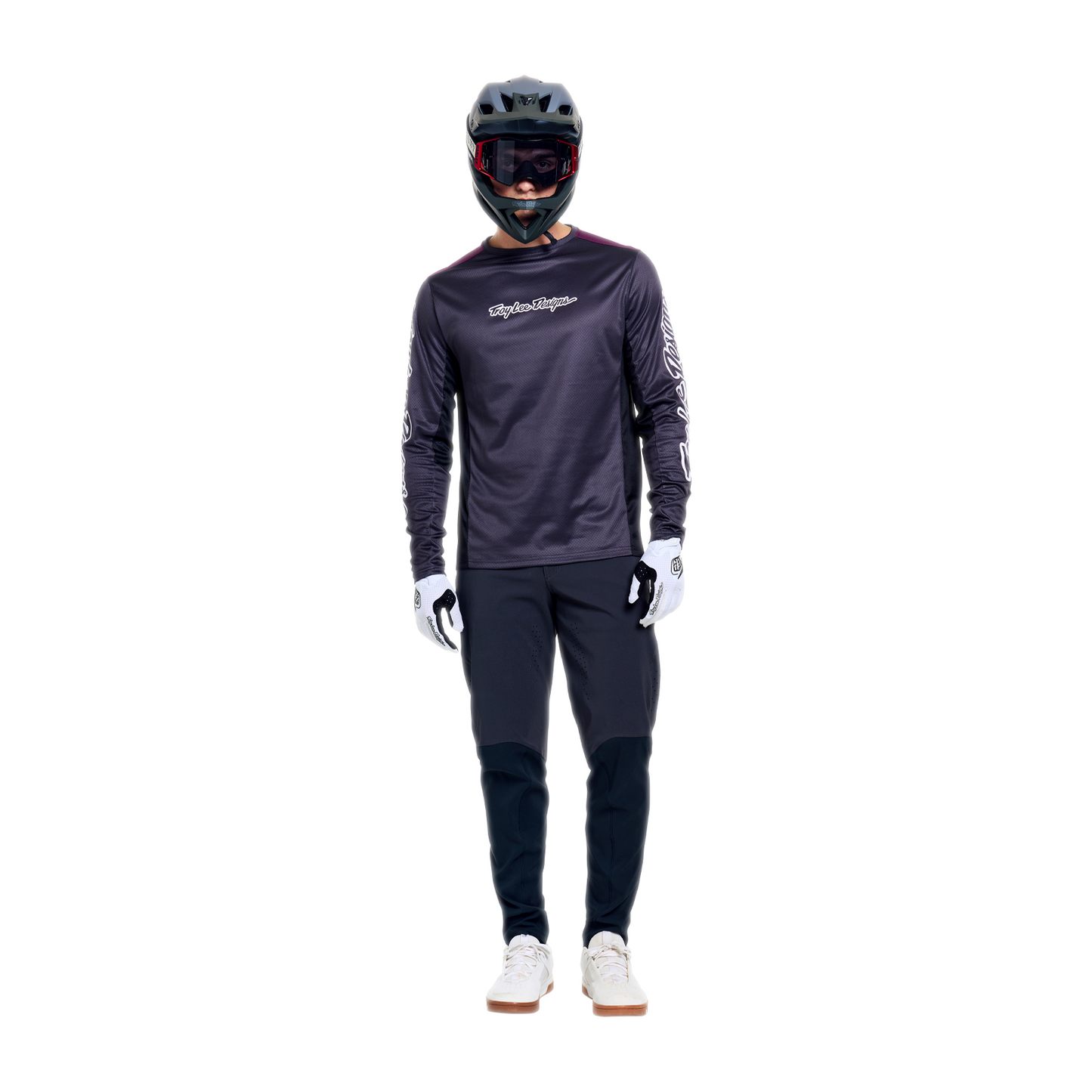 STAGE LONG SLEEVE JERSEY SIGNATURE CARBON