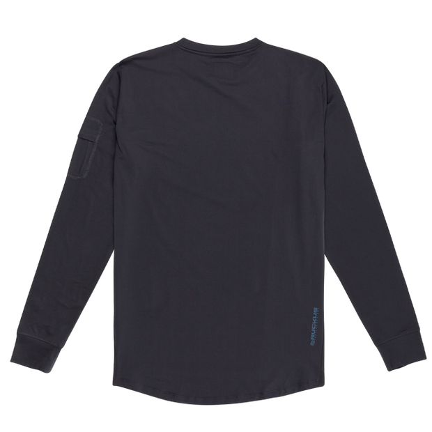 RUCKUS LONG SLEEVE RIDE TEE BURN OUT CARBON