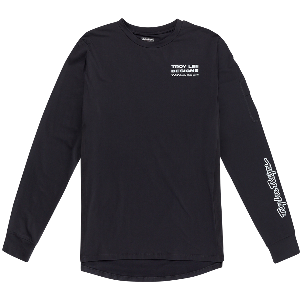 RUCKUS LONG SLEEVE RIDE TEE FACTORY CARBON