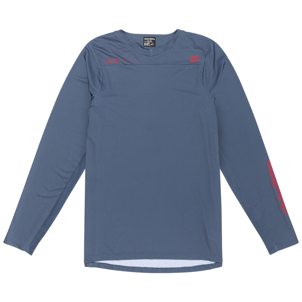 SKYLINE LS JERSEY MONO STEEL BLUE