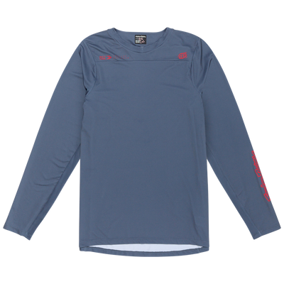 SKYLINE LS JERSEY MONO STEEL BLUE