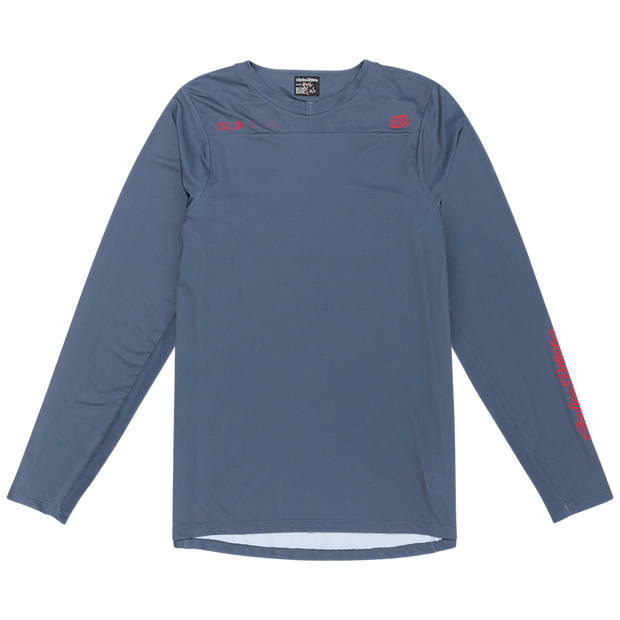 SKYLINE LS JERSEY MONO STEEL BLUE