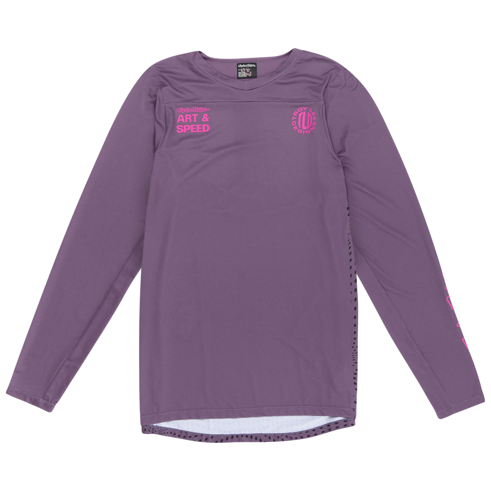 SKYLINE LS JERSEY RADIOSCAPE DEEP PURP