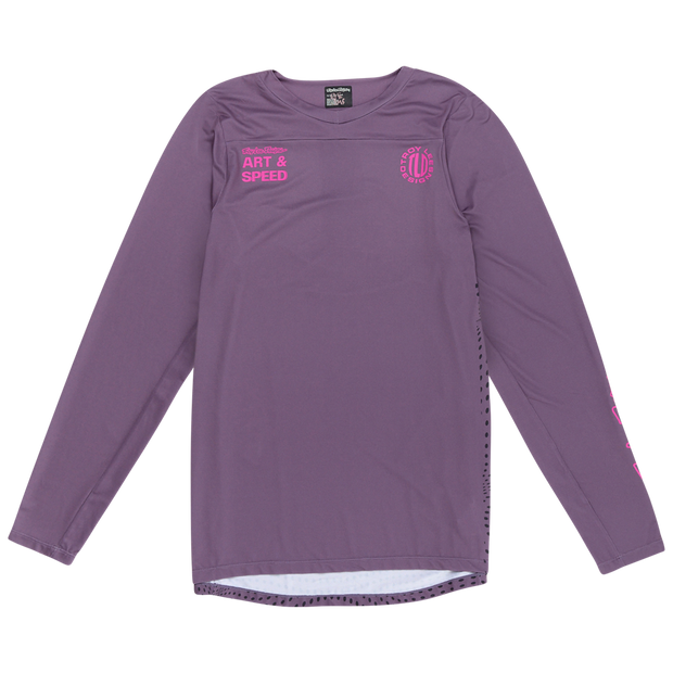 SKYLINE LS JERSEY RADIOSCAPE DEEP PURP