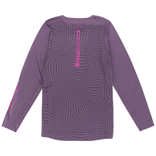 SKYLINE LS JERSEY RADIOSCAPE DEEP PURP