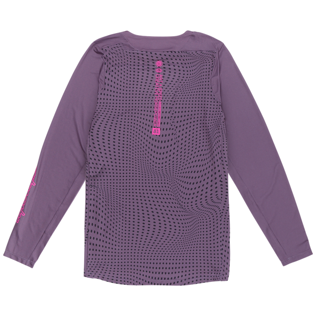 SKYLINE LS JERSEY RADIOSCAPE DEEP PURP