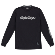 SKYLINE LONG SLEEVE RIDE TEE SIGNATURE BLACK