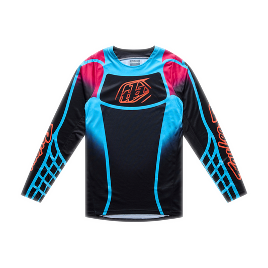 GP PRO JERSEY FRAMEWORK BLACK / CYAN