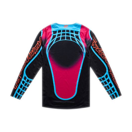 GP PRO JERSEY FRAMEWORK BLACK / CYAN