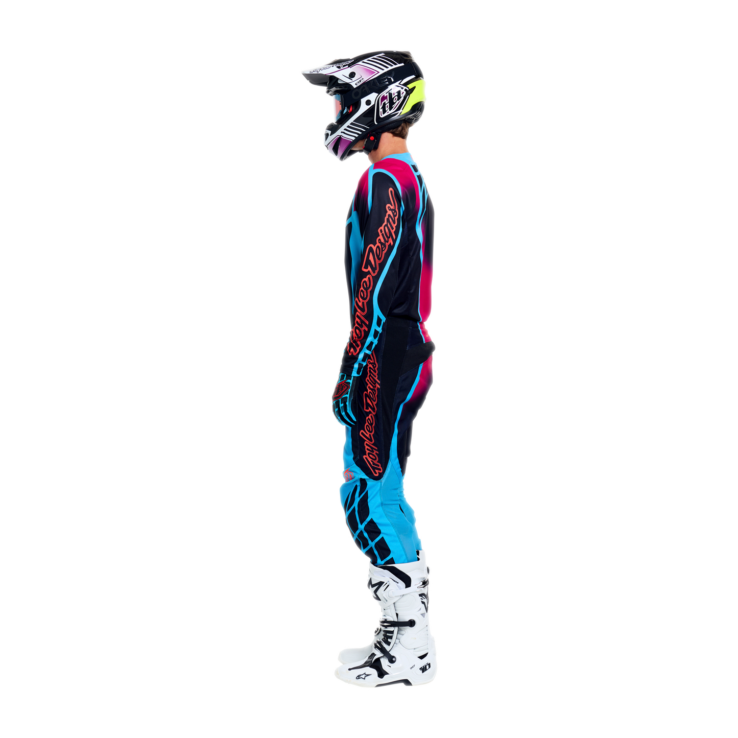 GP PRO JERSEY FRAMEWORK BLACK / CYAN