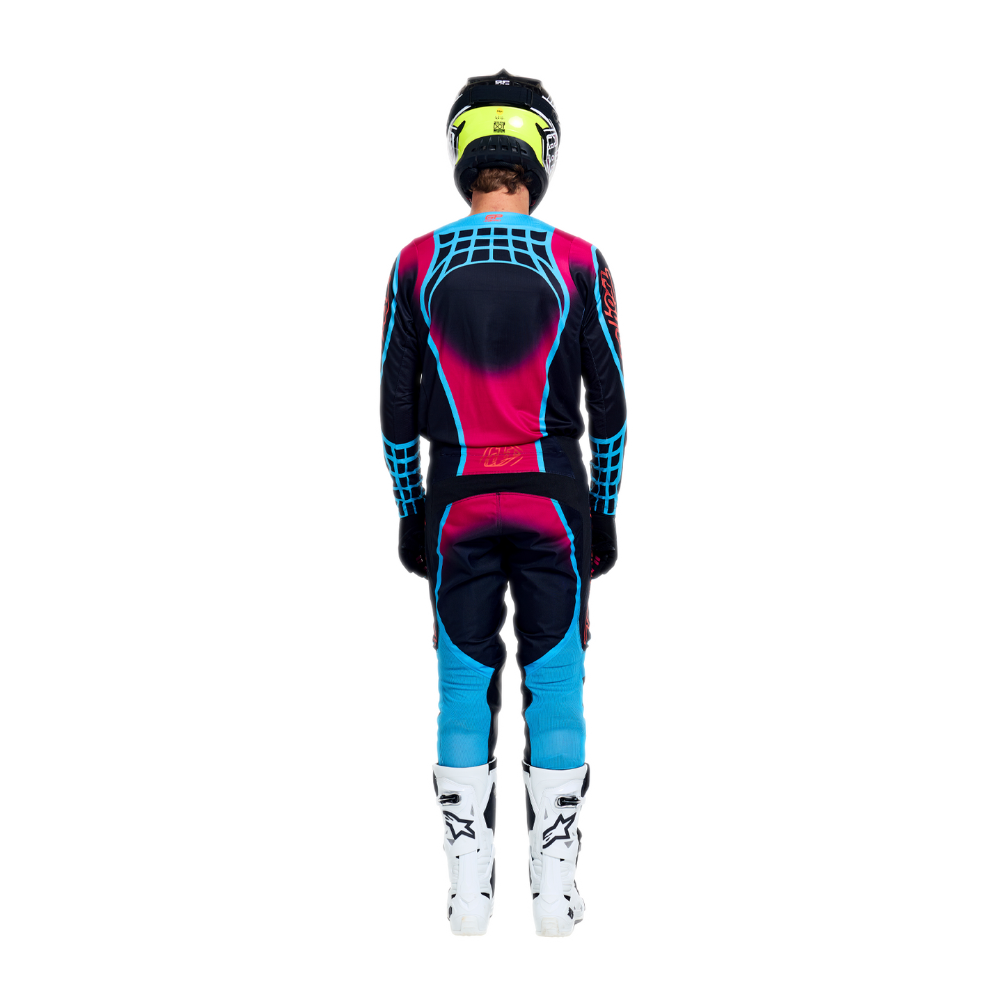 GP PRO JERSEY FRAMEWORK BLACK / CYAN