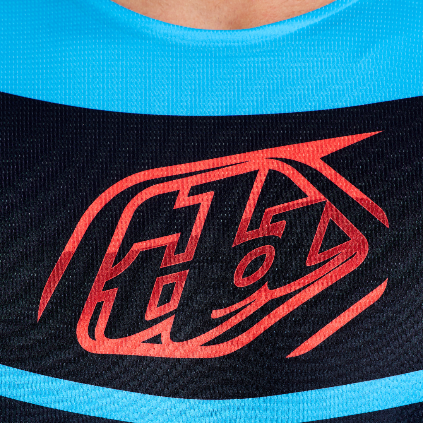 GP PRO JERSEY FRAMEWORK BLACK / CYAN